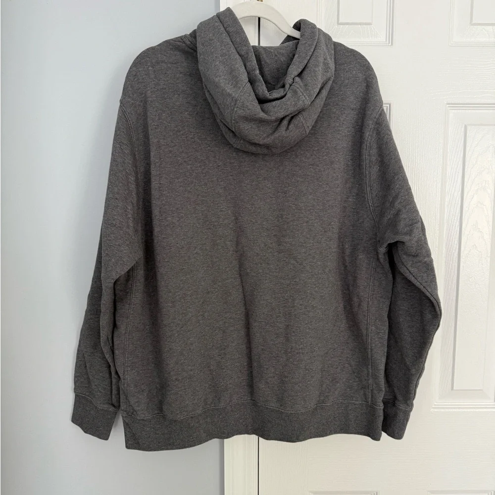 Nike Gray Sweatshirt Classic Pullover Design - Picture 2 of 4